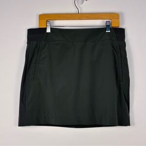 Athleta grey skort skirt shorts size 14